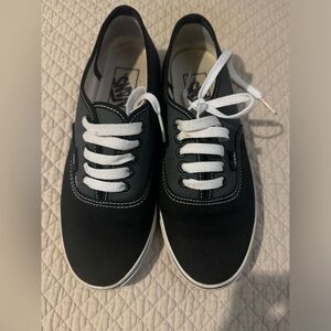 Grey/black vans